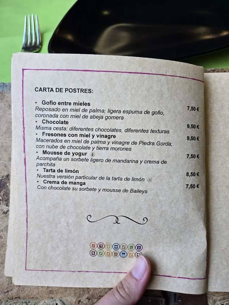 Menu_Caprichos De La Gomera_San Sebastián de La Gomera_image_4
