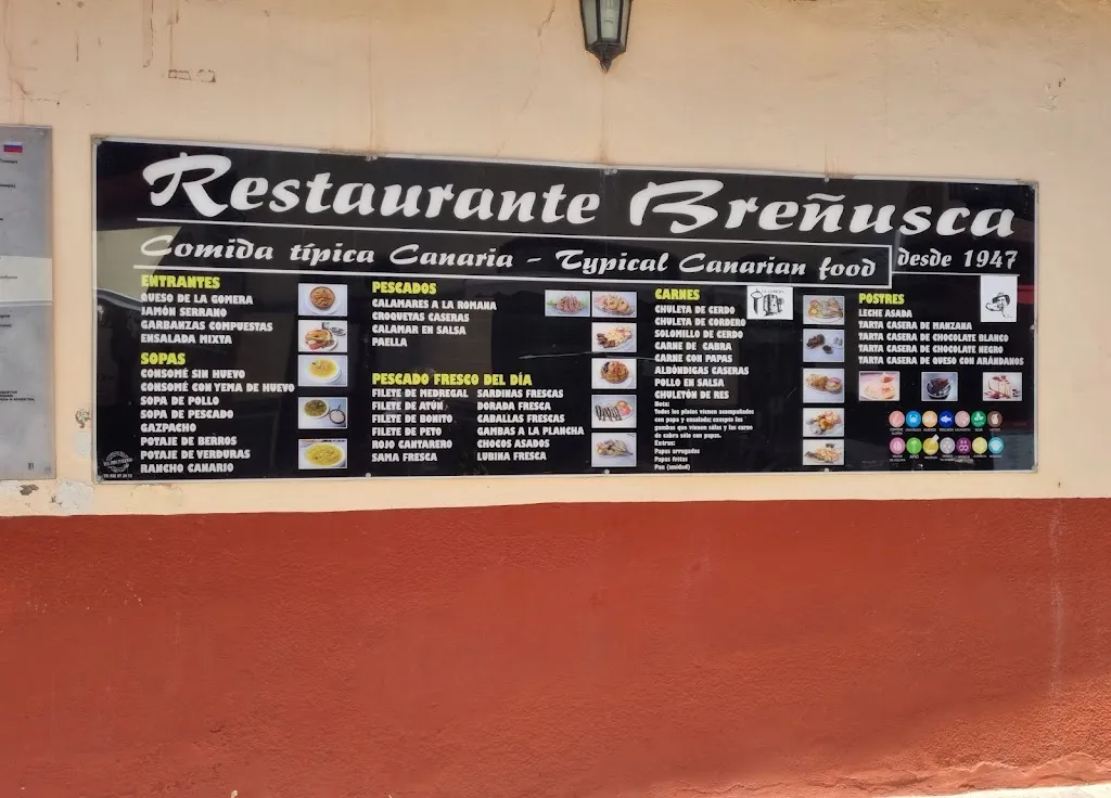 Menu_Breñusca Restaurante_San Sebastián de La Gomera_image_1