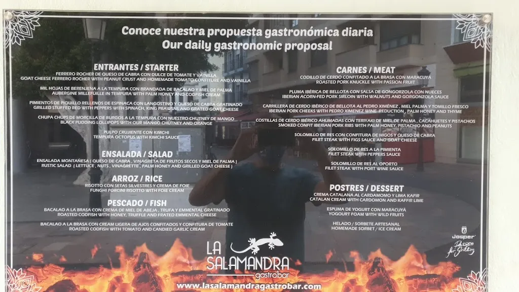 Menu_La Salamandra_San Sebastián de La Gomera_image_1