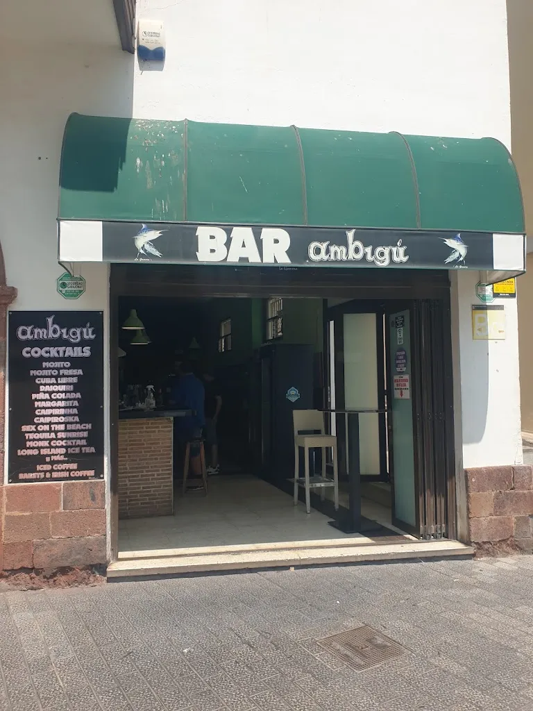 Bar Café Ambigú restaurant in San Sebastián de La Gomera