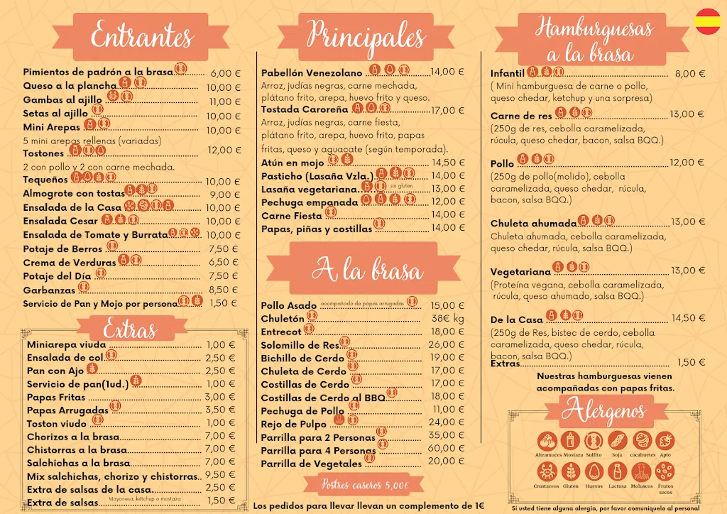 Menu_El asador de Lara_San Sebastián de La Gomera_image_1