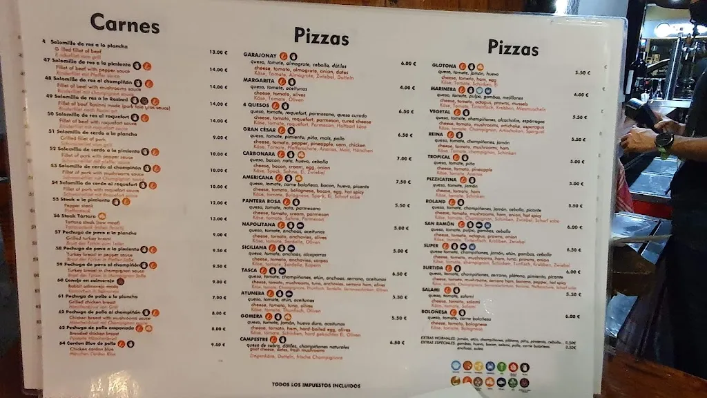 Menu_La Tasca_San Sebastián de La Gomera_image_1