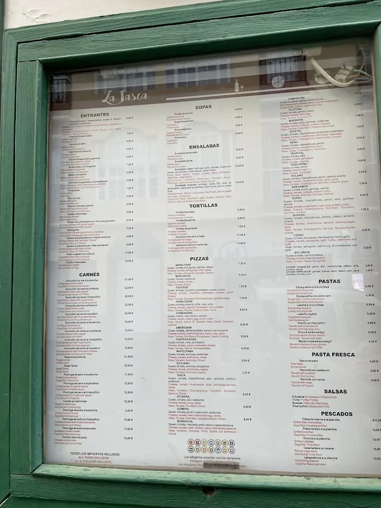 Menu_La Tasca_San Sebastián de La Gomera_image_4