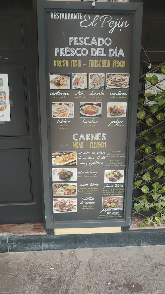 Menu_Restaurante el Pejin_San Sebastián de La Gomera_image_1