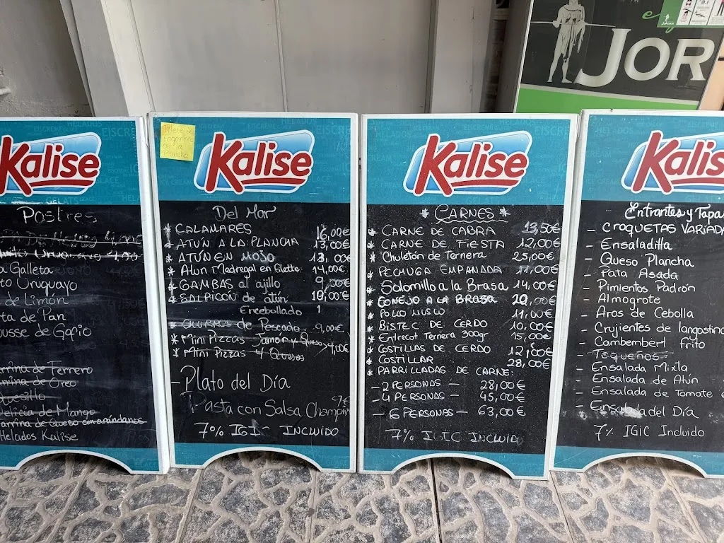 Menu_Restaurante - Bar Vista Hermosa_San Sebastián de La Gomera_immagine_4