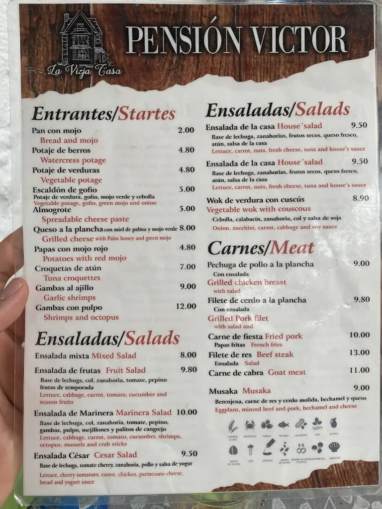 Menu_Restaurante La Vieja Casa_San Sebastián de La Gomera_image_3