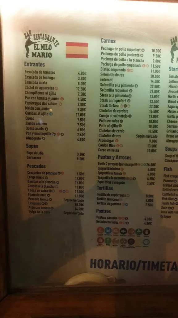 Menu_Restaurante El Nilo Mario_San Sebastián de La Gomera_image_2