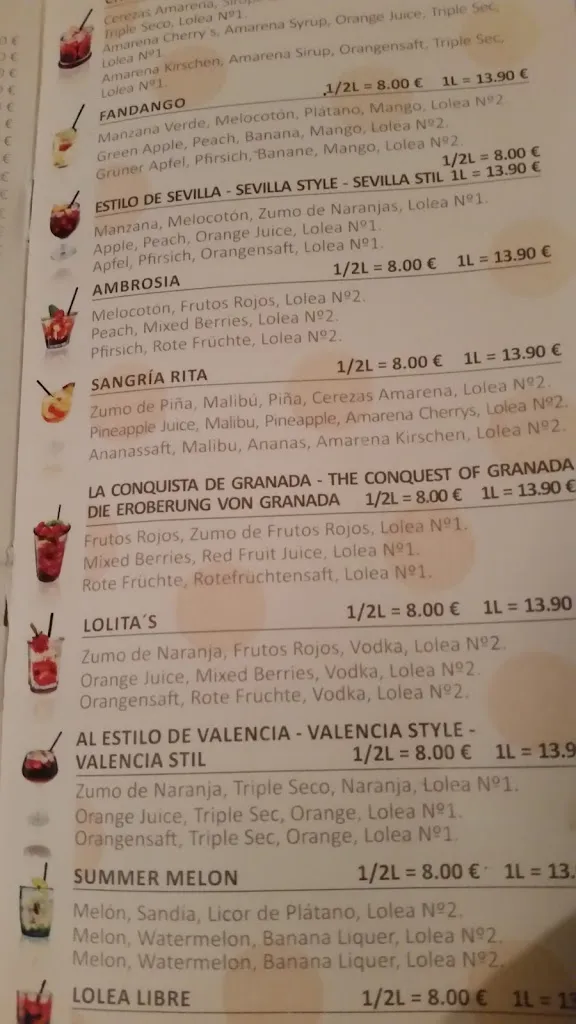 Menu_Club Laurel_San Sebastián de La Gomera_image_3