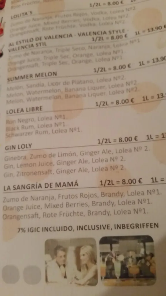 Menu_Club Laurel_San Sebastián de La Gomera_image_4