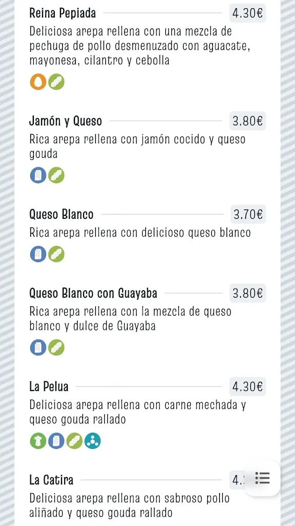 Menu_El Roquillo Las Galanas_San Sebastián de La Gomera_immagine_3