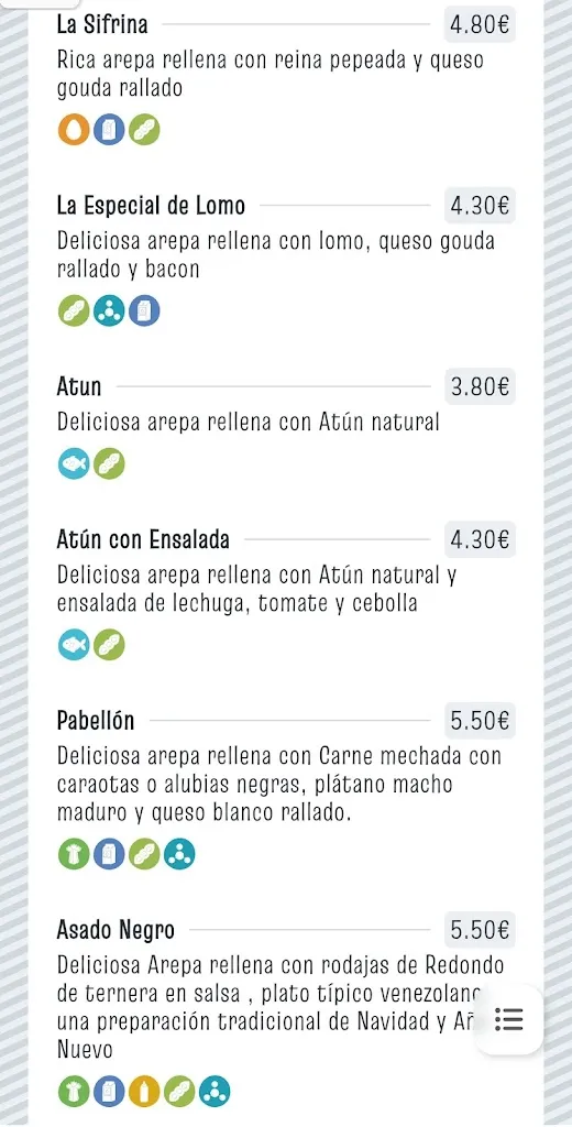 Menu_El Roquillo Las Galanas_San Sebastián de La Gomera_immagine_4