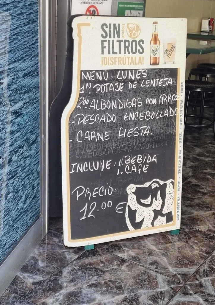 Menu_BAR ZUMERIA PUNTALLANA_San Sebastián de La Gomera_image_1