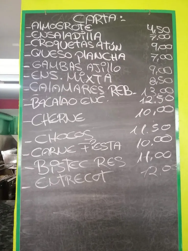 Menu_BAR ZUMERIA PUNTALLANA_San Sebastián de La Gomera_image_4