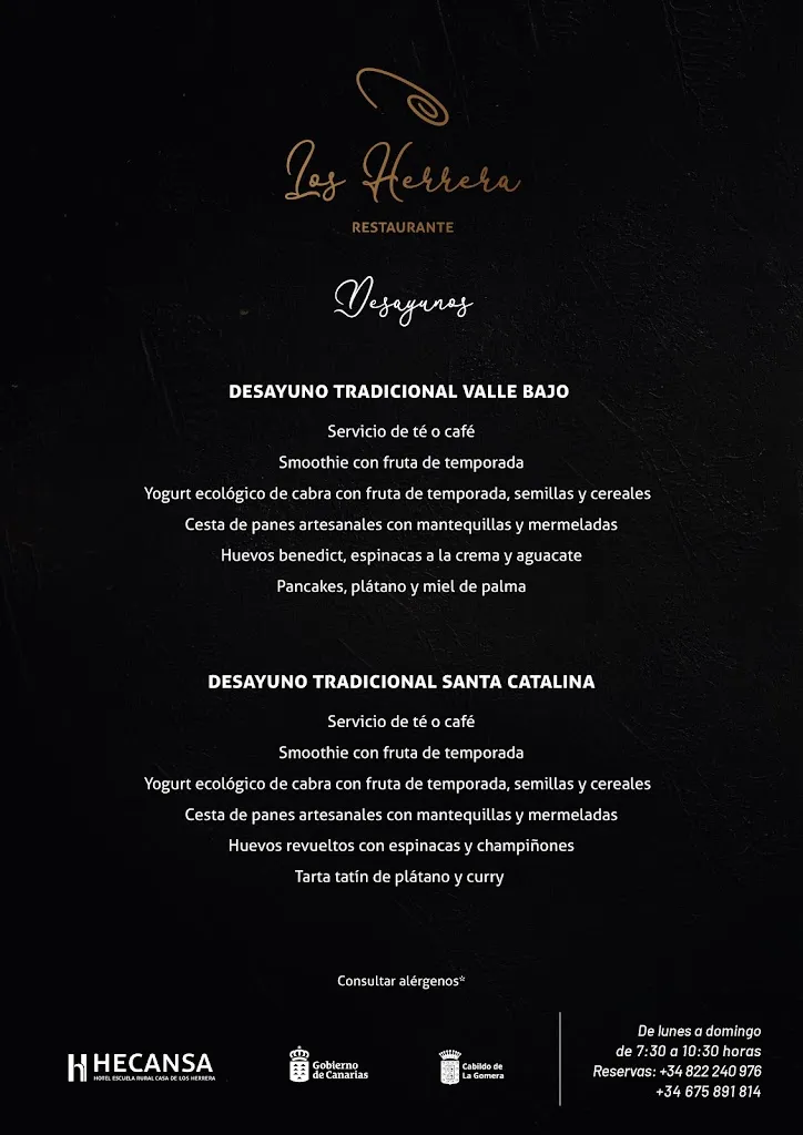 Menu_Los Herrera Restaurante_San Sebastián de La Gomera_image_1