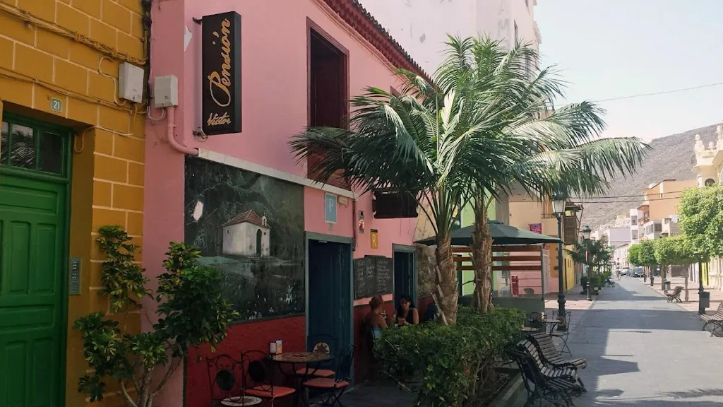 Pensión Víctor restaurant in San Sebastián de La Gomera