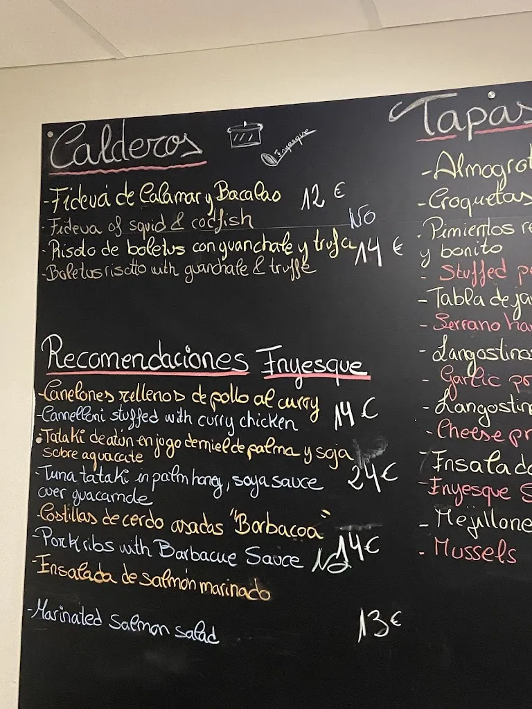 Menu_Tasca Enyesque_San Sebastián de La Gomera_image_1