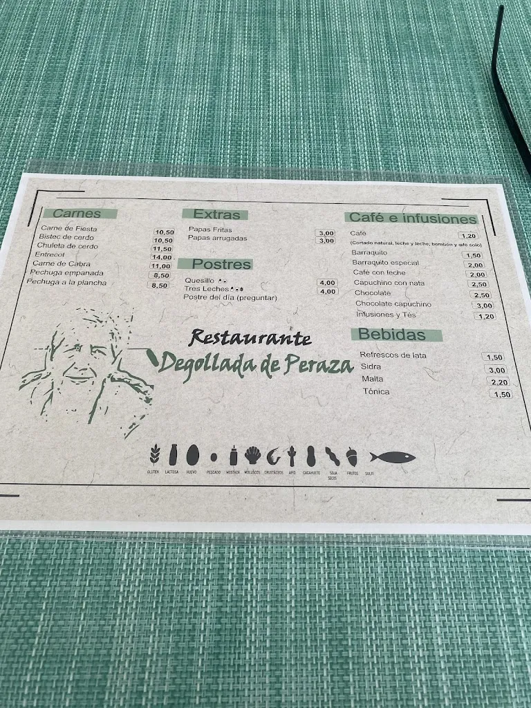 Menu_Bar restaurante Degollada de Peraza_San Sebastián de La Gomera_image_2