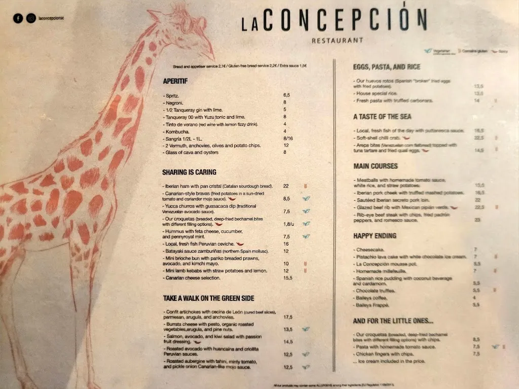 Menu_La Concepcion_Santa Cruz de Tenerife_image_1