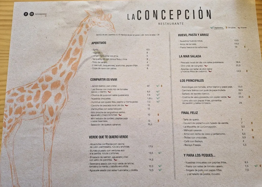 Menu_La Concepcion_Santa Cruz de Tenerife_image_4