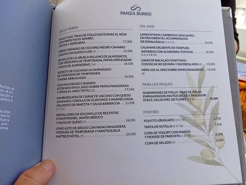 Menu_Panzaburro Gastrotasca_Santa Cruz de Tenerife_image_2