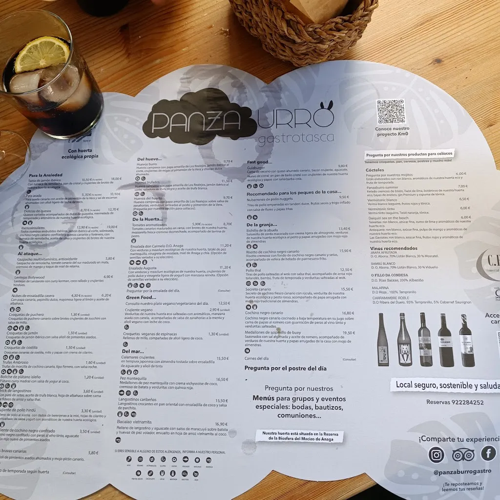 Menu_Panzaburro Gastrotasca_Santa Cruz de Tenerife_image_3