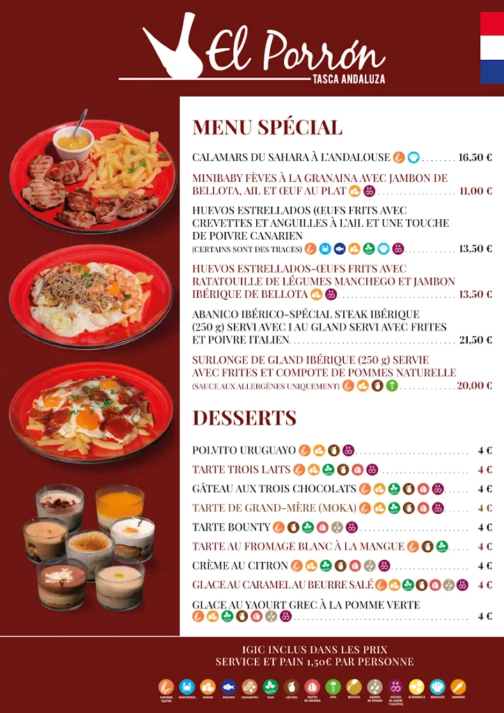 Menu_El Porrón Tasca Andaluza_Santa Cruz de Tenerife_image_2