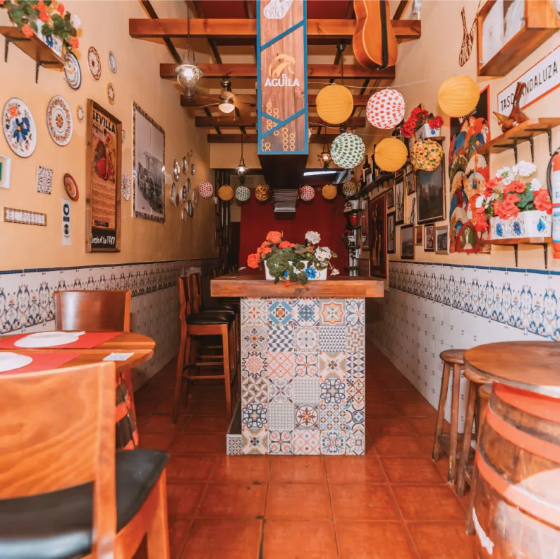 El Porrón Tasca Andaluza restaurant in Santa Cruz de Tenerife