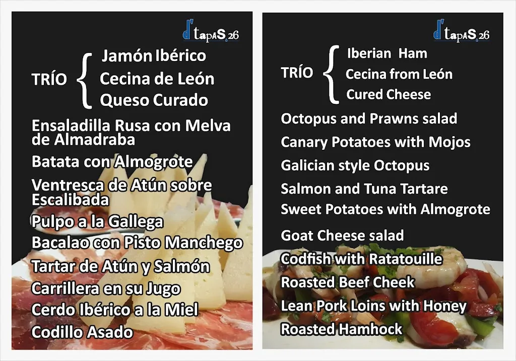 Menu_D'Tapas,26 - tapas restaurant Santa Cruz_Santa Cruz de Tenerife_image_1