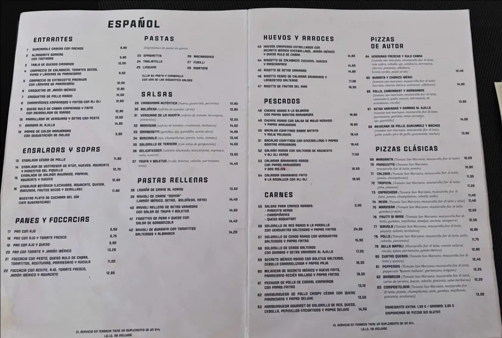 Menu_Compostelana Plaza de España_Santa Cruz de Tenerife_image_1
