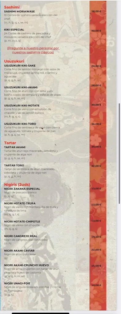 Menu_Kiki - japanese restaurant_Santa Cruz de Tenerife_immagine_1