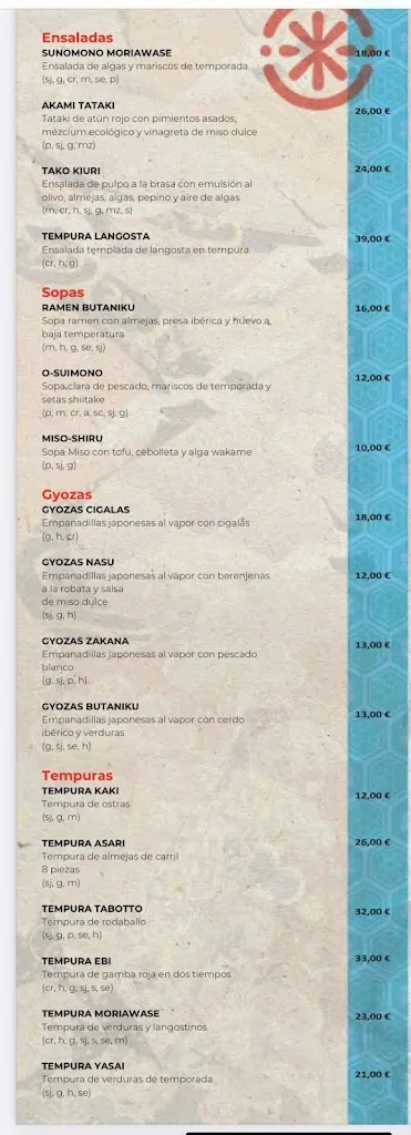 Menu_Kiki - japanese restaurant_Santa Cruz de Tenerife_immagine_2
