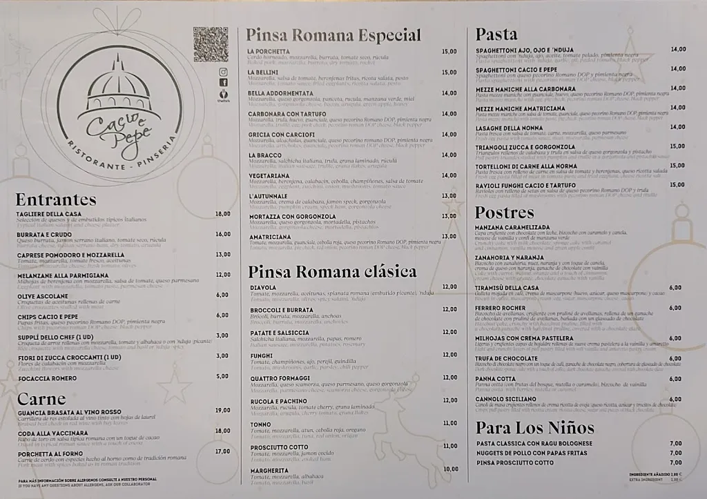 Menu_Cacio e Pepe_Santa Cruz de Tenerife_image_4