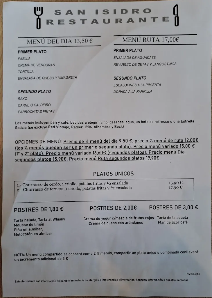 ENRIQUE R C_Restaurante San Isidro_Bergondo_review