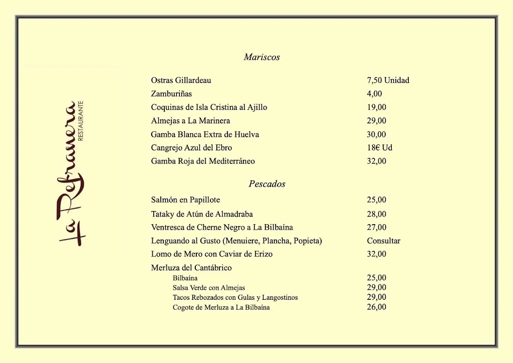 Menu_La Refranera Restaurante_Santa Cruz de Tenerife_image_2
