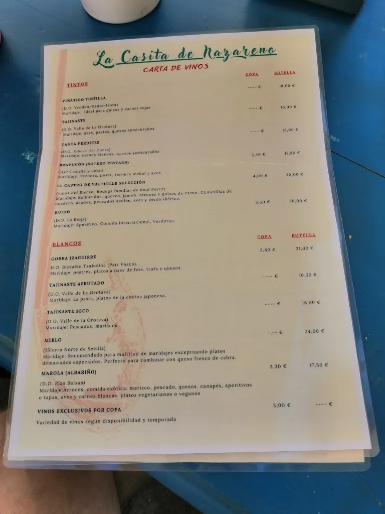 Menu_La Casita_Santa Cruz de Tenerife_image_4