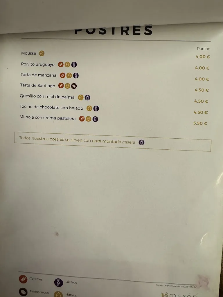 Menu_Mesón Los Ángeles_Santa Cruz de Tenerife_image_4