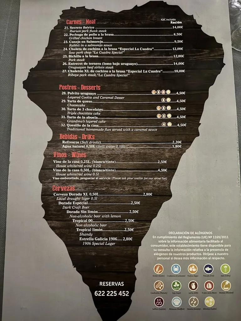 Menu_La Cuadra Del Palmero_Santa Cruz de Tenerife_image_2