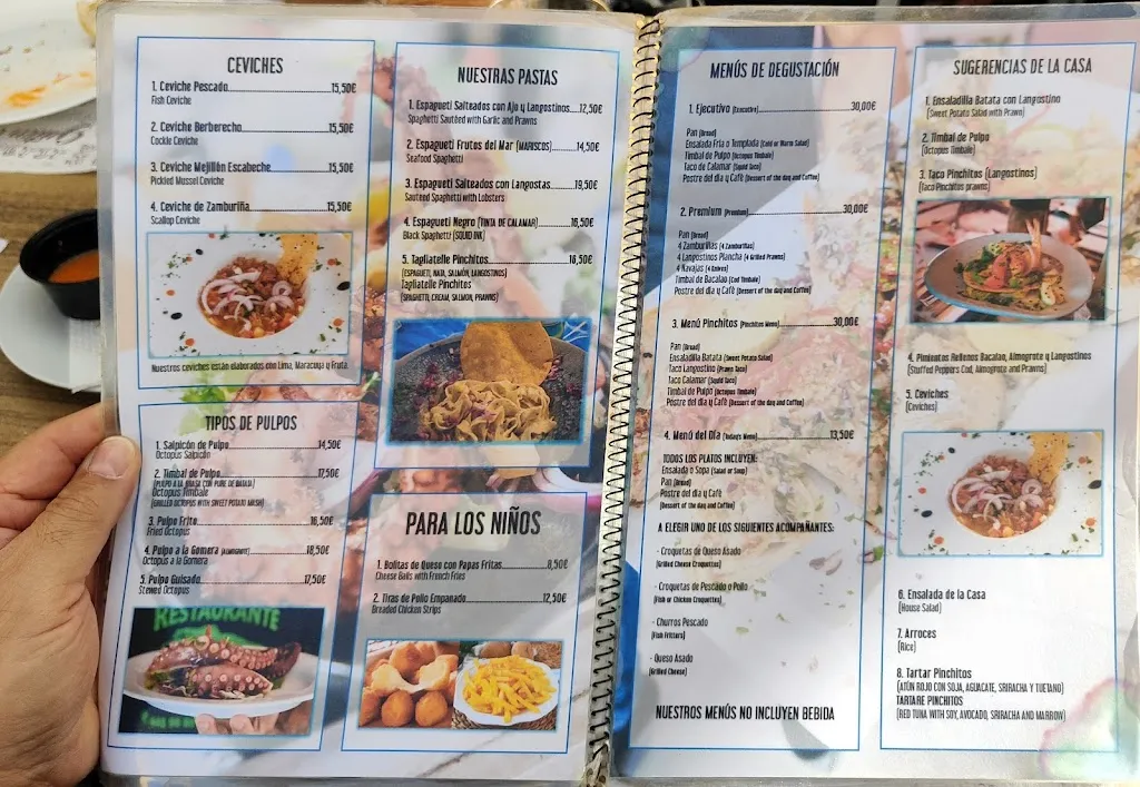 Menu_Los Pinchitos Restaurant_Santa Cruz de Tenerife_image_2