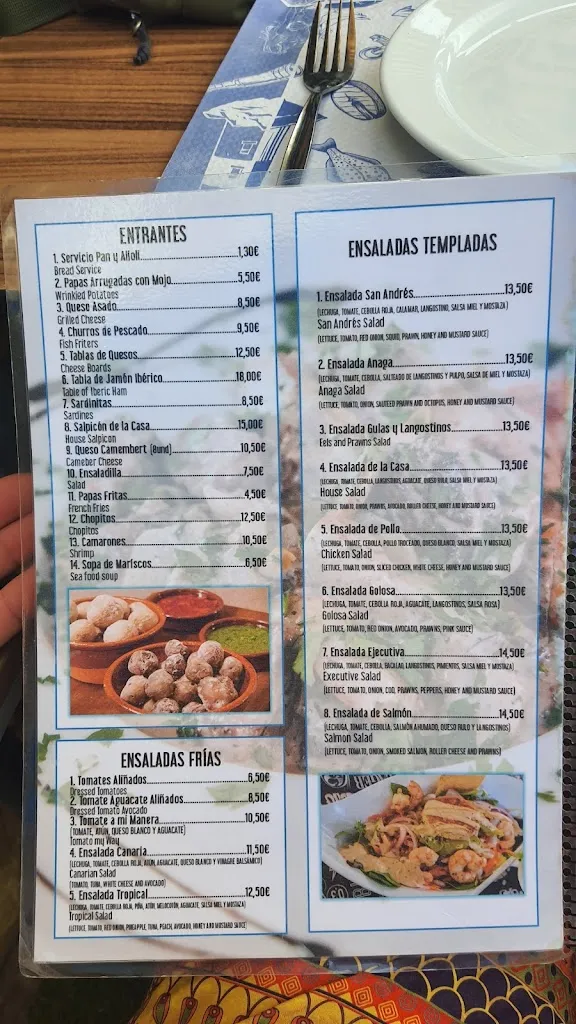 Menu_Los Pinchitos Restaurant_Santa Cruz de Tenerife_image_3