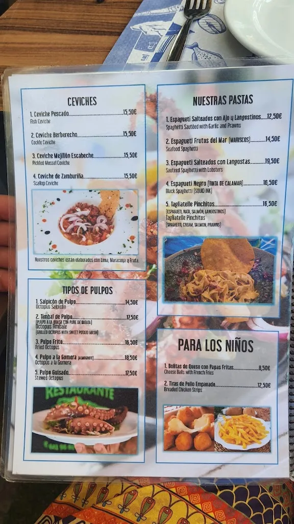 Menu_Los Pinchitos Restaurant_Santa Cruz de Tenerife_image_4