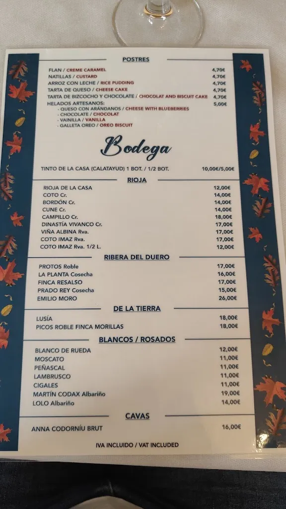 Menu_Casa Fofi Restaurante_Cabezón de Liébana_image_3