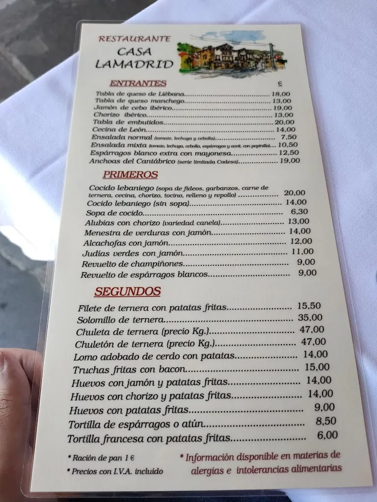 Menu_Restaurante- Posada Casa Lamadrid_Cabezón de Liébana_image_2