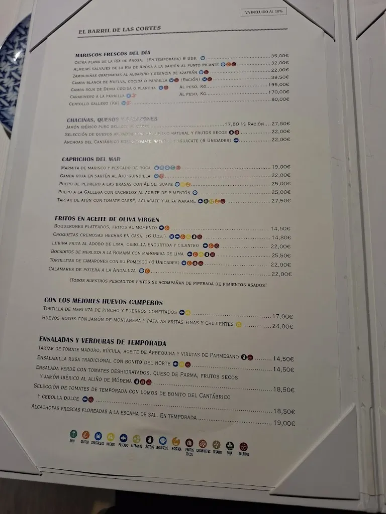 Menu_El Barril de las Cortes_Cartes_image_1