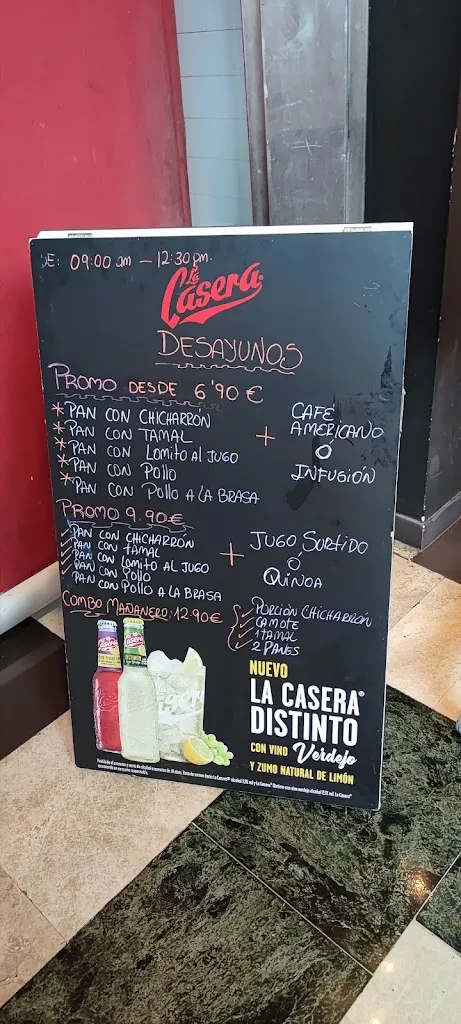 Menu_La Bajada Street Food - Ciudad Lineal - Restaurante Peruano_Fuensanta_image_3