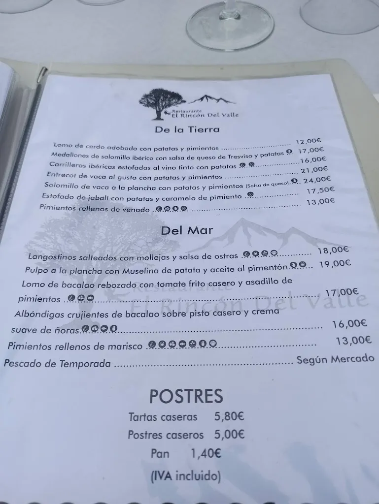 Menu_El Rincón del Valle_Cabuérniga_image_1