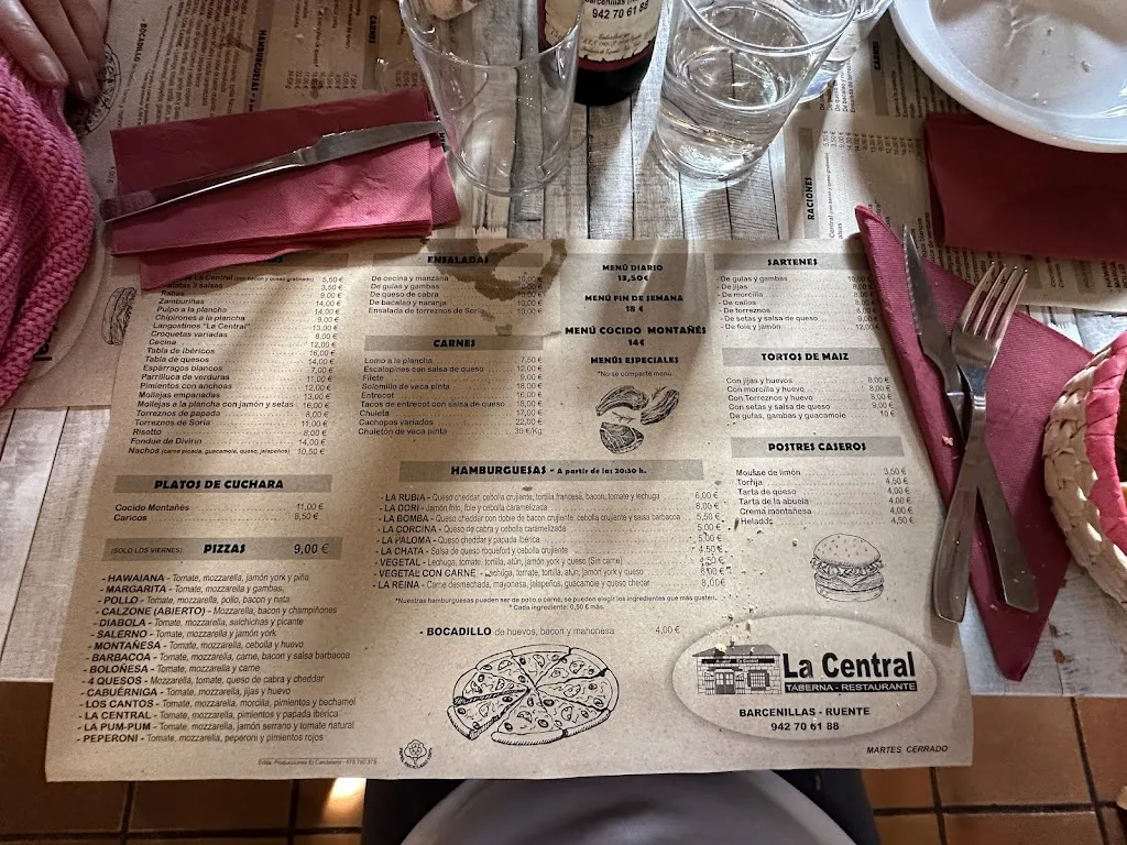 Menu_Asador la Central_Cabuérniga_image_3