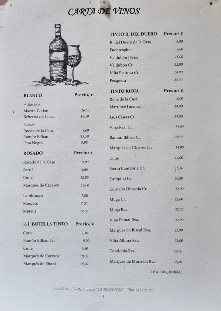 Menu_Posada - Restaurante La Punvieja_Cabuérniga_image_2