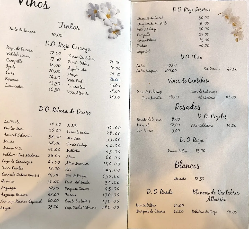 Menu_Los Molinos de Ruente_Cabuérniga_immagine_1