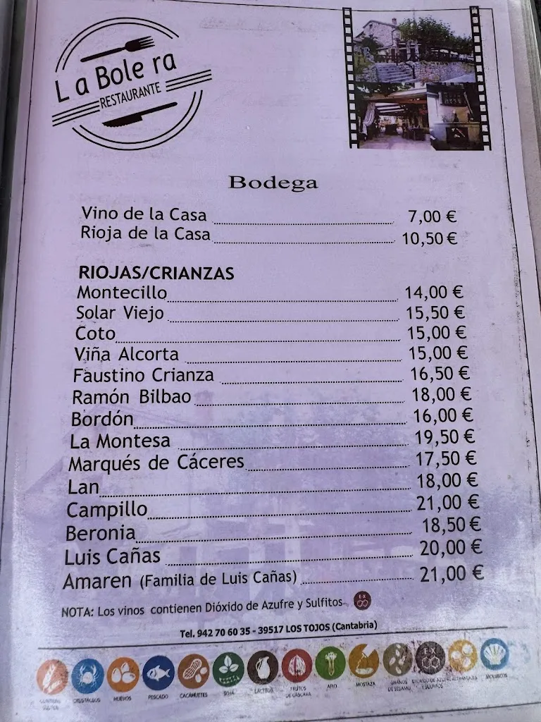 Menu_Restaurante La Bolera_Cabuérniga_immagine_2