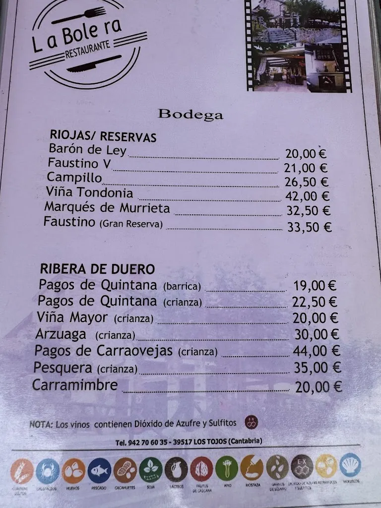 Menu_Restaurante La Bolera_Cabuérniga_immagine_4